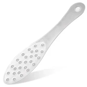 Foot Scraper Metal Foot File Double Remover for Wet or Dry Skin Pedicure Tool - Picture 1 of 9