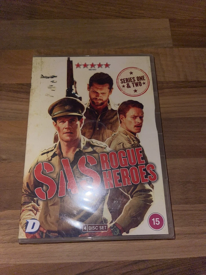SAS Rogue Heroes: Series 1-2 - DVD NEW & SEALED Region 2 UK - Image 1 of 3