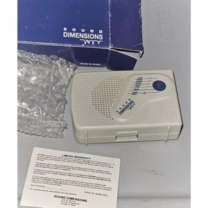 Vtg AM Transistor Radio Hand Held Sound Dimensions Portable NOS R1 - Picture 1 of 3