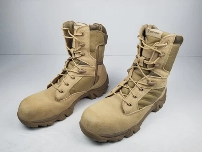Bates Botas Tácticas Hombre 10 Doble Cuero Tostado Foto 1 de 4