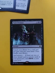 Dark Petition. Origins. Rare Sorcery Magic the Gathering Card. - Picture 1 of 4