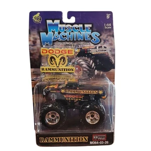 Muscle Machines Dodge Rammunition Monster Truck 1:64 Scale 2003 M064-03-26 Die - Picture 1 of 4