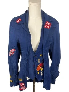 GREG LAUREN ARCHIVAL 2012 CUB SCOUT PATCHES PINS E 1 TUXEDO JACKET~ 1 Of 1 - Picture 1 of 11
