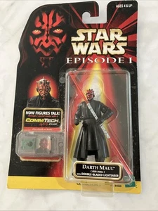 NEW Star Wars Episode 1 Darth Maul (Jedi Duel) 1999 CommTech Chip - Picture 1 of 4