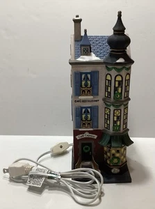 Dept. 56  Christmas In The City 1996 Cafe Caprice French Restaurant #58882 - Picture 1 of 6