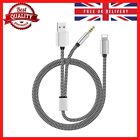 Aux Cable For Iphone In Car, Aux 3.5mm Headphones Aux Adapter 2 In 1 Aux Audio