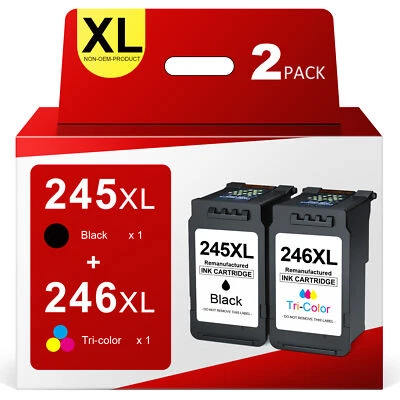 PG-245XL Ink compatible with Canon CL-246XL MG3022 MG3029 High Yield - Image 1 of 4