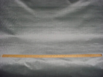 6Y Kravet Couture 29429 Light Grey Blue Strie Velvet Drapery Upholstery Fabric - Image 1 of 3