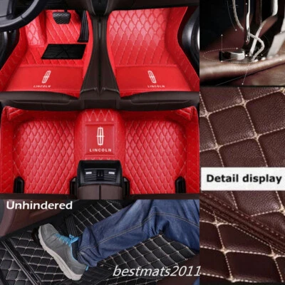 Alfombrillas impermeables para coche Lincoln MKC MKT MKS MKX MKZ Continental Foto 1 de 4