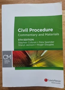 Civil Procedure Commentary And Materials-5th Edition - Picture 1 of 4