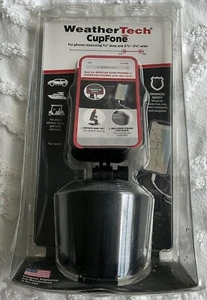 WeatherTech CupFone Universal Adjustable Cup Holder Car Mount for Cell Phones - Photo 1 sur 2