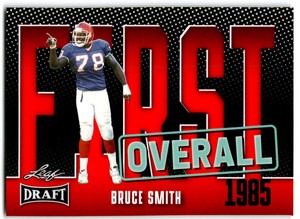 2023 Bruce Smith Leaf Draft Red Version First Overall