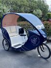 Electric Converted Bicycle Tricycle Trike - 3 Wheel 3 Person Rick Shaw Tuk Tuk