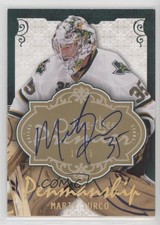 2008-09 O-Pee-Chee Premier Penmanship Gold Spectrum /25 Marty Turco #PP-MT Auto