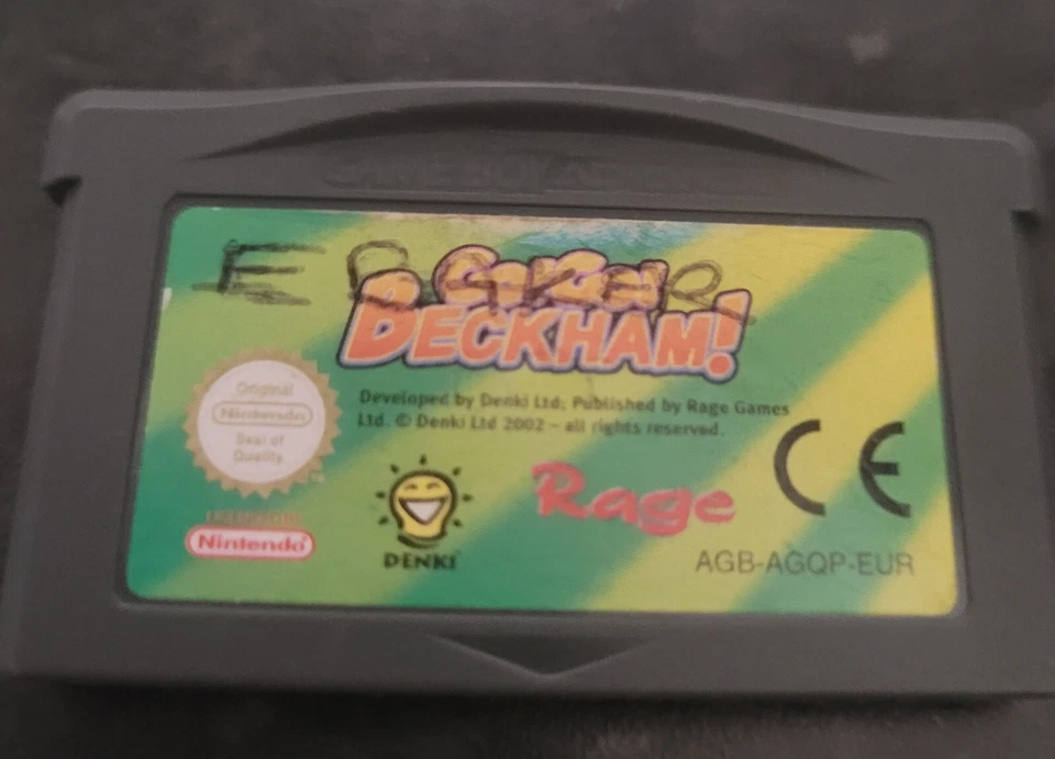  GO! GO! BECKHAM! [GENUINE] Nintendo Game Boy Advance Video Game Cartridge - Image 1 of 1