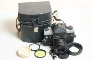 Kiev-60 + MC Volna-3 2.8/80 80mm f2.8 6x6 medium format SLR film camera. - Picture 1 of 7