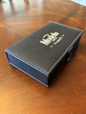 NEW Cerveza Modelo Especial Double 6 Domino Set - Faux Leather Case - Image 1 of 4