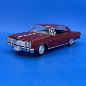 Saico 1965 Chevy Chevell SS 396 Z-16 1:24 Scale Diecast Model Car - Picture 1 of 16