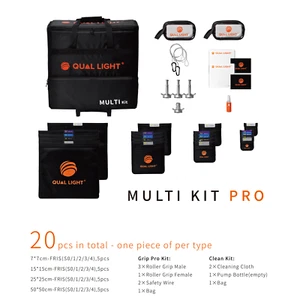 Qual Light- Cine Reflector Multi Kit Pro 20pcs 7/15/25/50cm lighting redirect - Picture 1 of 14
