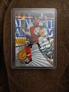 1994-95 PINNACLE RINK COLLECTION ERIC LINDROS INSERT FLYERS RANGERS