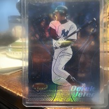 2002 Bowman's Best Blue Derek Jeter Card #2 #260/300 Mint