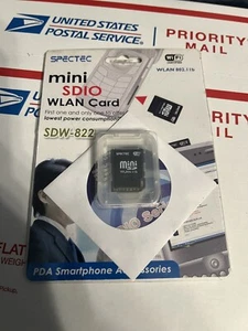 RZADKA Spectec SDW-822 802.11b Bezprzewodowa karta Wifi SDIO - Zdjęcie 1 z 2