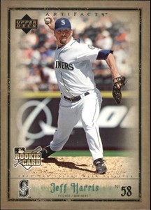 2006 (MARINERS) Artifacts #80 Jeff Harris Rookie Baseball Card