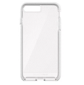 Genuine tech21 iPhone 8 PLUS / 7 PLUS Case Slim Shockproof Phone Cover WHITE - Picture 1 of 6