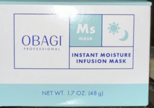 Máscara de infusión de humedad instantánea profesional Obagi Ms 1,7 oz nueva - Imagen 1 de 8