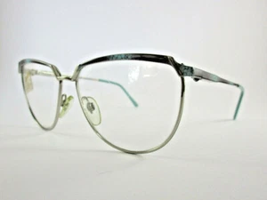 occhiali da vista Safilo vintage donna modello 846 colore celeste/argento - Foto 1 di 5