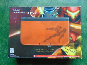 New Nintendo 3DS XL-SAMUS EDITION-Mit Originalverpackung-US Version