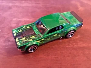 Hot Wheels '68 Mercury Cougar #207 HW Flames 2/5 grün lose Rarität! - Bild 1 von 3
