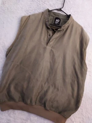 Zero Restriction Vest Mens Large Pullover Jacket Microfiber Snap Performance L - Image 1 of 4