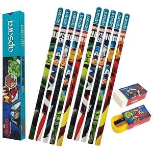 10 x DISNEY Marvel Avengers novità matite gomma affilatrice scuola asilo casa - Foto 1 di 7