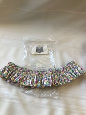 Longaberger Medium Garter/Ruffle Easter JELLY BEAN Fabric New in Package