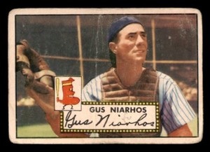 1952 Topps Baseball #121 Gus Niarhos PR *f2