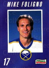 1990-91 Buffalo Sabres Campbells #7 Mike Foligno