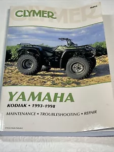 Yamaha Kodiak 1993-1998 Repair Manual Clymer maintenance troubleshooting M493 - Bild 1 von 11