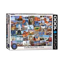 Eurographics 1000 PC Puzzle Globetrotter - USA