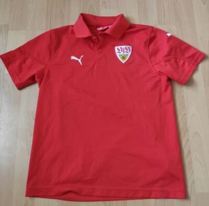 VfB Stuttgart Polo Shirt Gr. 152 rot Mittelstädt Undav Silas Führich 1893 NEU! - Bild 1 von 7