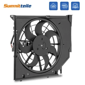 Radiator Cooling Fan Assembly For 2000-2001 BMW E46 323Ci 325i 328i 328Ci 330i - Bild 1 von 14