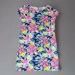 Lilly Pulitzer Women’s Marlowe Capri Soleil Short Sleeve Dress Size Large - Picture 1 of 5