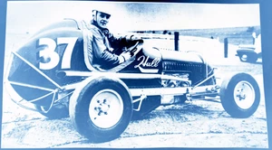 1940er CHET CONKLIN MIDGET RENNWAGEN TWIN FIRE FORD HULL HIMES NACHLASS UM 70er - Bild 1 von 4