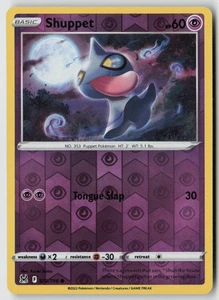 Shuppet 072/196 - SWSH11: Lost Origin Reverse Holo - PTCG - Picture 1 of 2