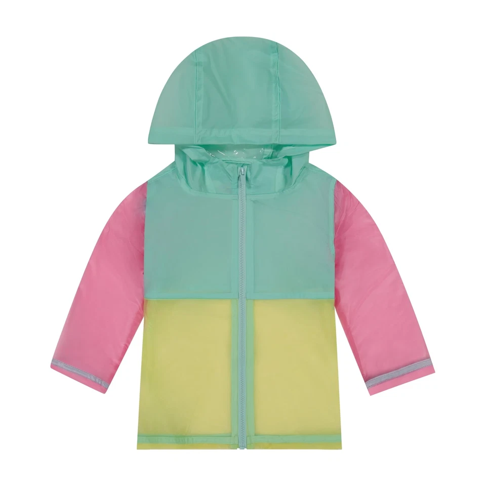 Chaqueta de lluvia para niñas Color Splash Rainslicker, transparente, 4 Foto 1 de 1