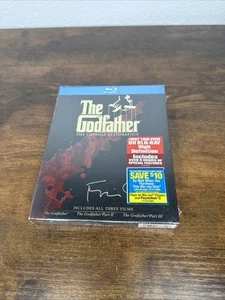 The Godfather Collection The Coppola Restoration Blu-ray 4 Disc Box Set SEALED! - Picture 1 of 6
