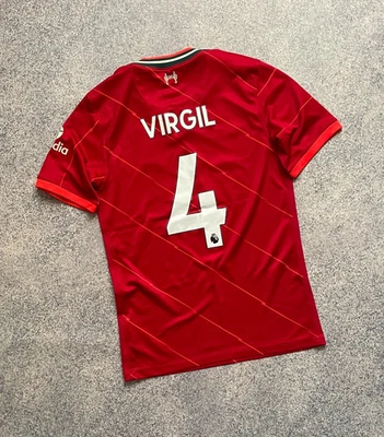 LIVERPOOL 2021 2022 MAILLOT DOMICILE FOOTBALL MAILLOT NIKE DB2560 TAILLE S - Photo 1/4