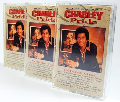 CHARLEY PRIDE 3x CASSETTE TAPE ALBUM "36 ALL-TIME GREATEST HITS" COUNTRY WESTERN Foto 1 de 4