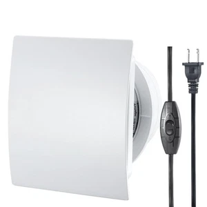 4inch Exhaust Fan, Window Wall Mount Vent Extractor Fan w/Button Switch, Cord... - Picture 1 of 7