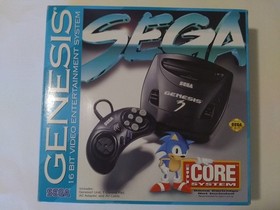 Sega Genesis 3 Core System With Aftermarket Controller Instead Of OEM Controller